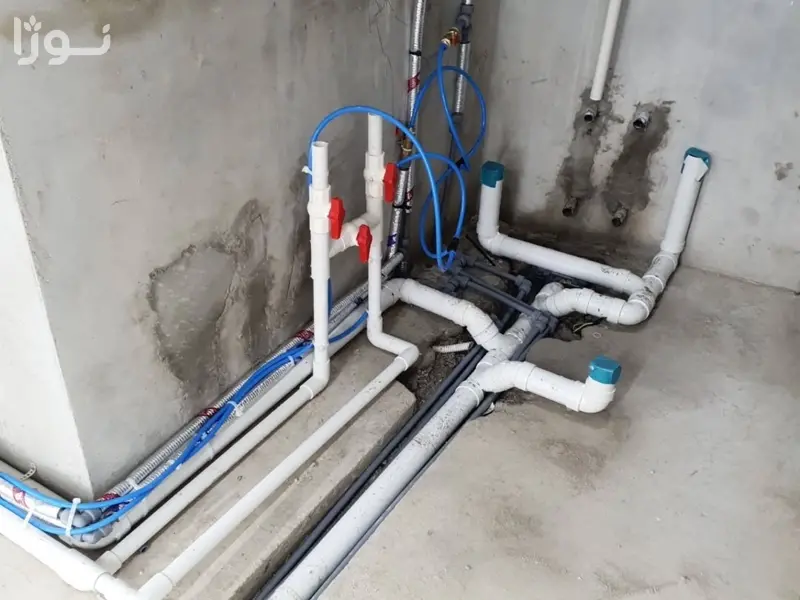 سیستم لوله کشی آب یونیت دندانپزشکی و نقشه تاسیسات دندانپزشکی در سنندج