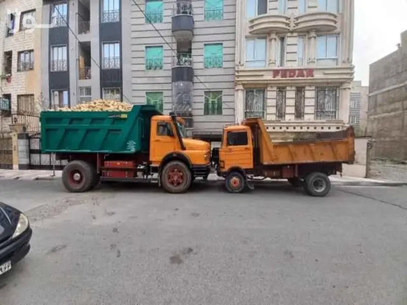 خدمات حمل نخاله ساختمانی و حمل خاک در نوژا سرویس با نیسان، خاور و کامیونت - نوژا سرویس