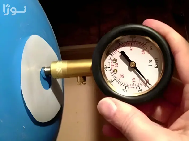 علائم و نشانه های خالی شدن باد منبع انبساط پکیج دیواری شامل افت فشار و خاموش شدن