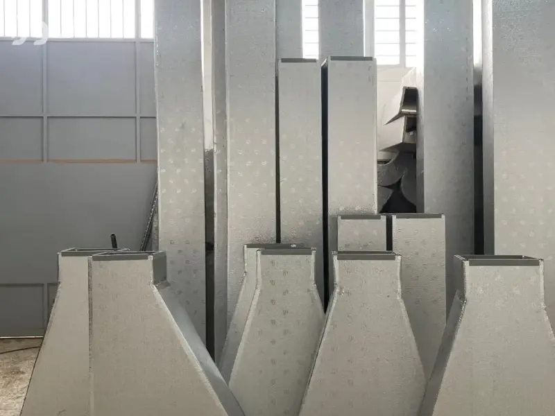 کانال پیش ساخته پلی اورتان برای داکت اسپیلت در نوژا سرویس